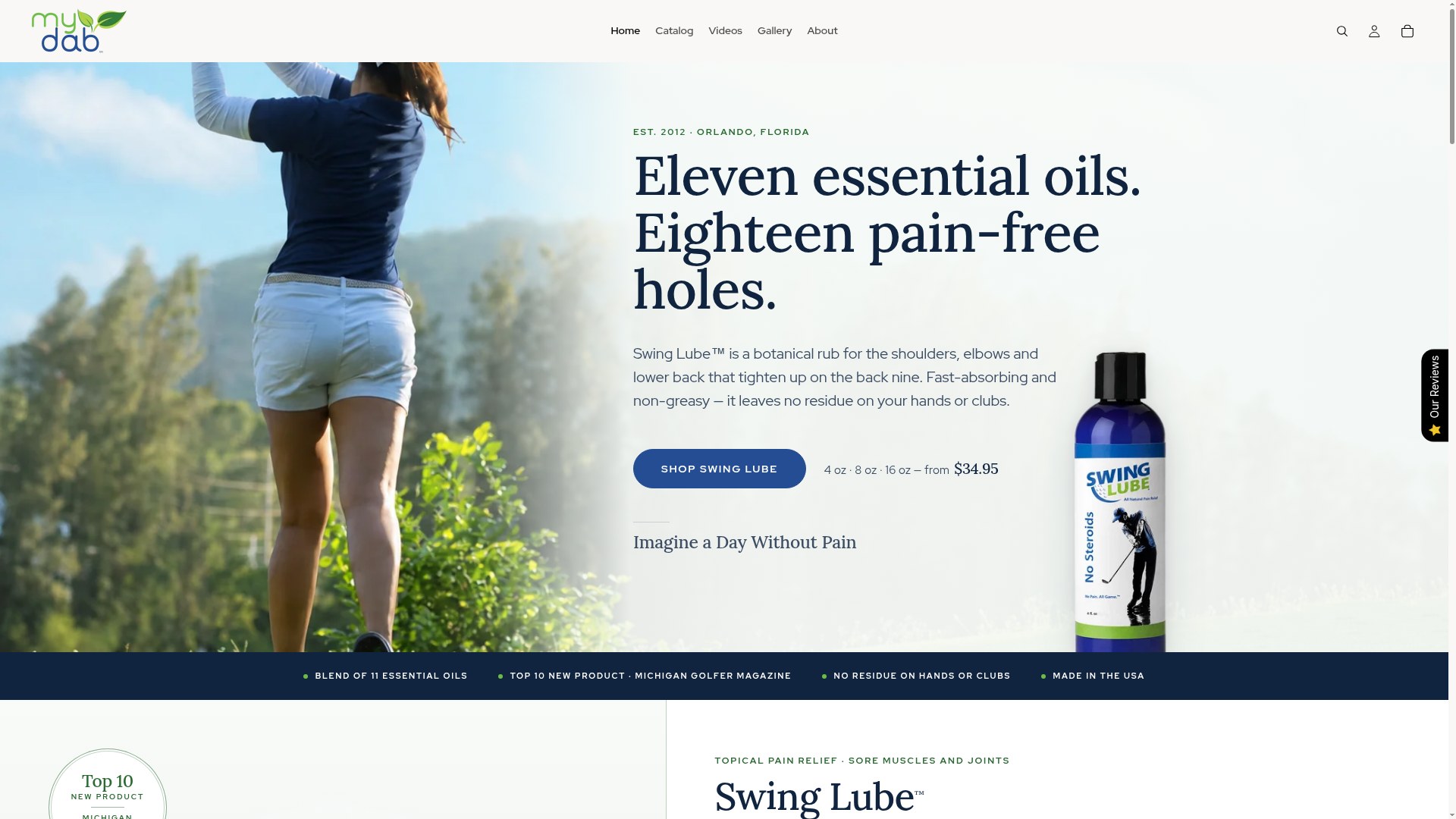 MyDab — Pain relief e-commerce